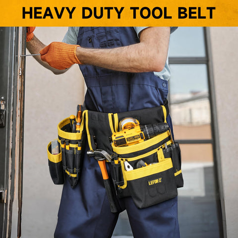 LEFOR-Z heavy-duty construction belt withstands daily site use