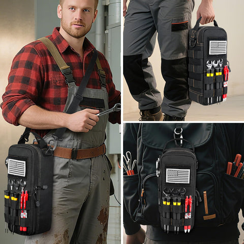 LEFOR-Z locking carabiner enables backpack attachment during trips