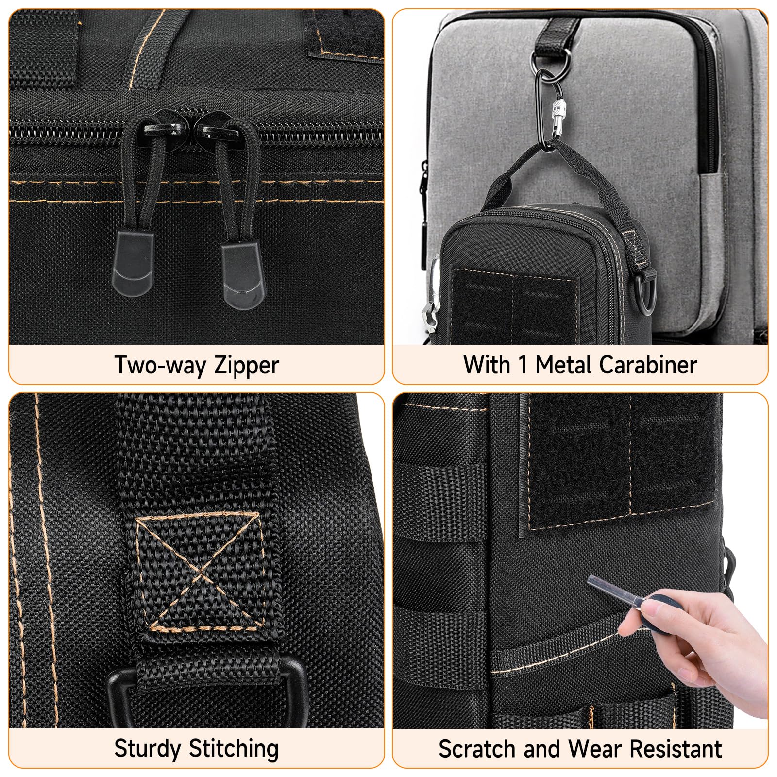 LEFOR-Z MOLLE-compatible pouch for modular tool organization
