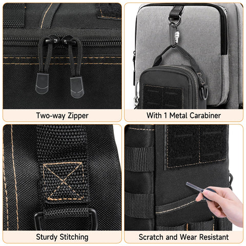 LEFOR-Z MOLLE-compatible pouch for modular tool organization
