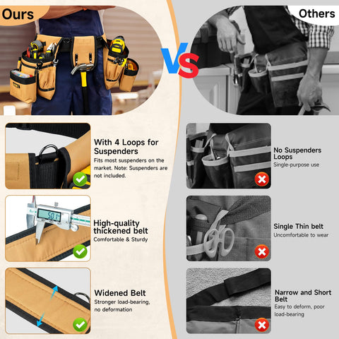 LEFOR·Z 27-pocket layout on rugged belt