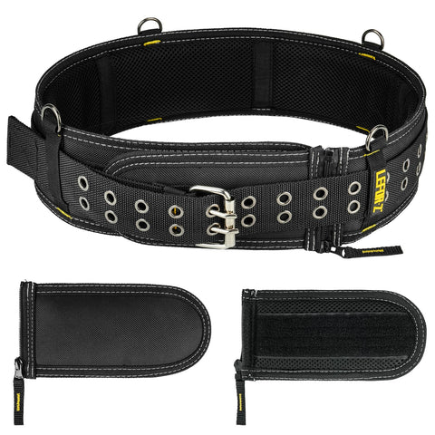 LEFORZ 4-Inch padded belt pad for all-day comfort during heavy tool work.