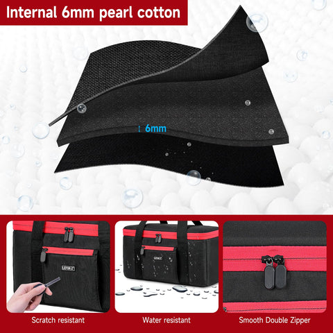 LEFOR·Z case front pocket for Milwaukee accessories keeps tools organized.