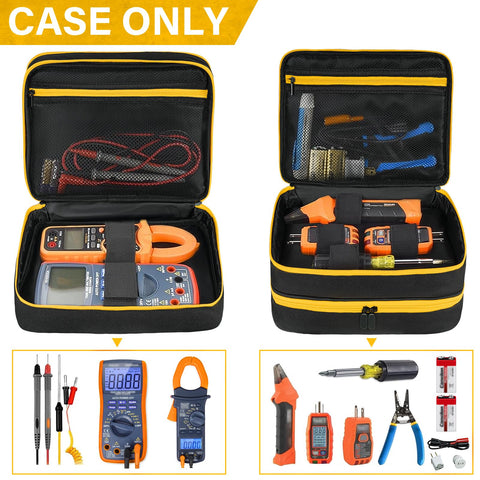 LEFOR·Z carrying case with six elastic bands secures tools firmly and reduces rattling.