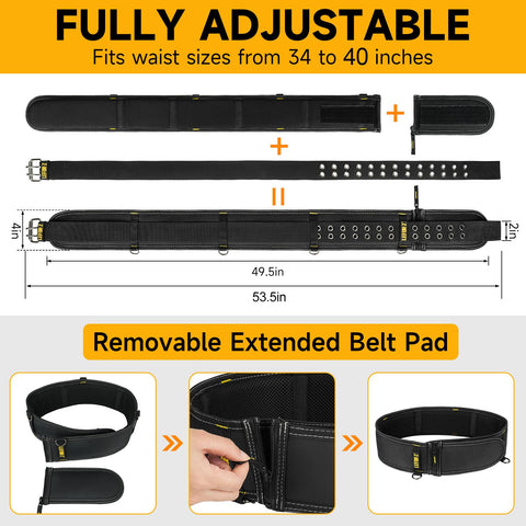 LEFORZ four metal D-rings attach with four-point suspenders for secure setup.