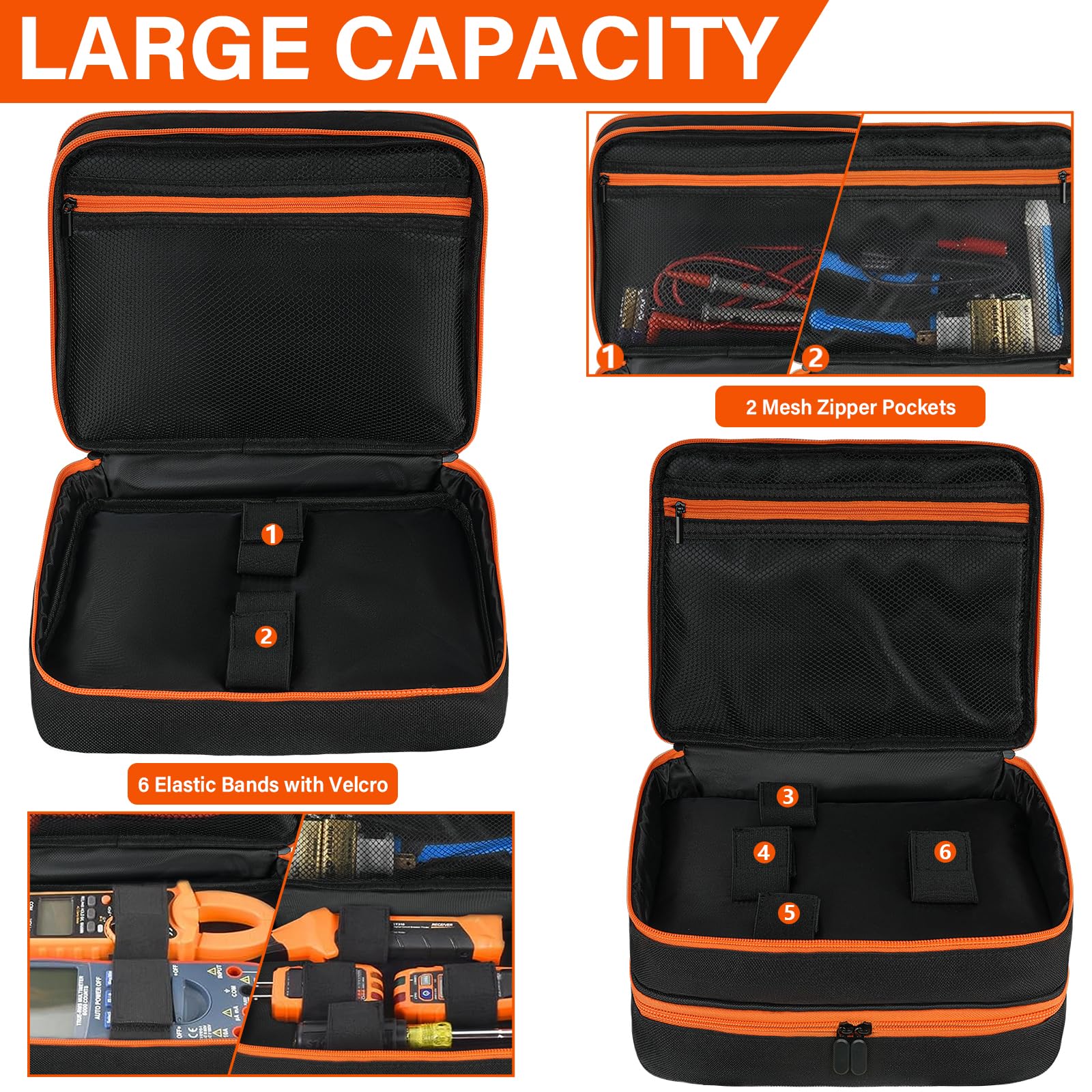 Premium exterior protects contents from moisture and scratches.