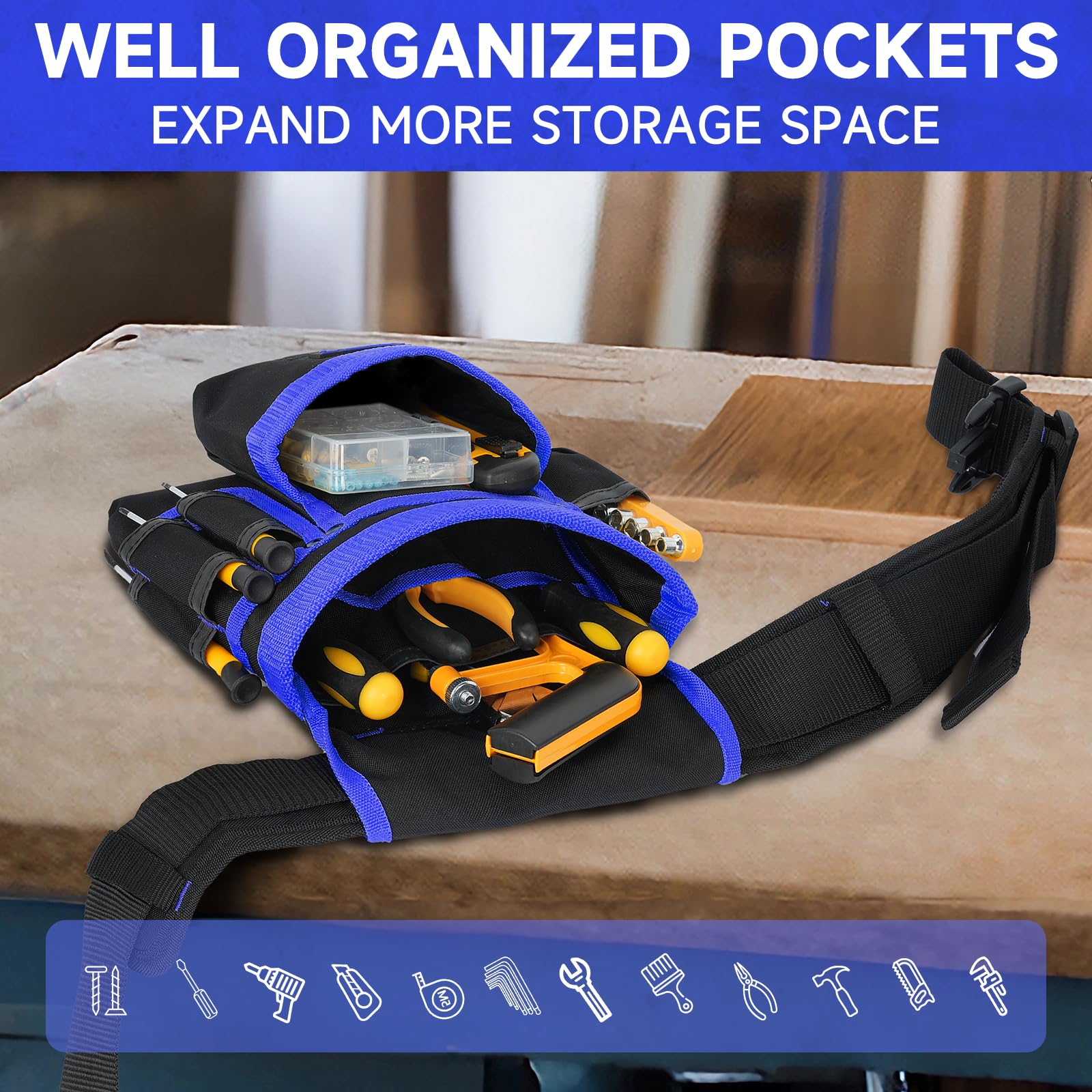 LEFORZ tear-resistant nylon fabric durability for construction tasks.