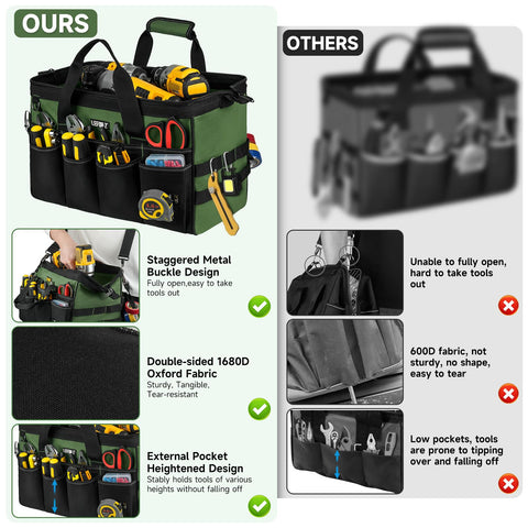 LEFOR·Z 1680D fabric provides scratch and tear resistance for tough days