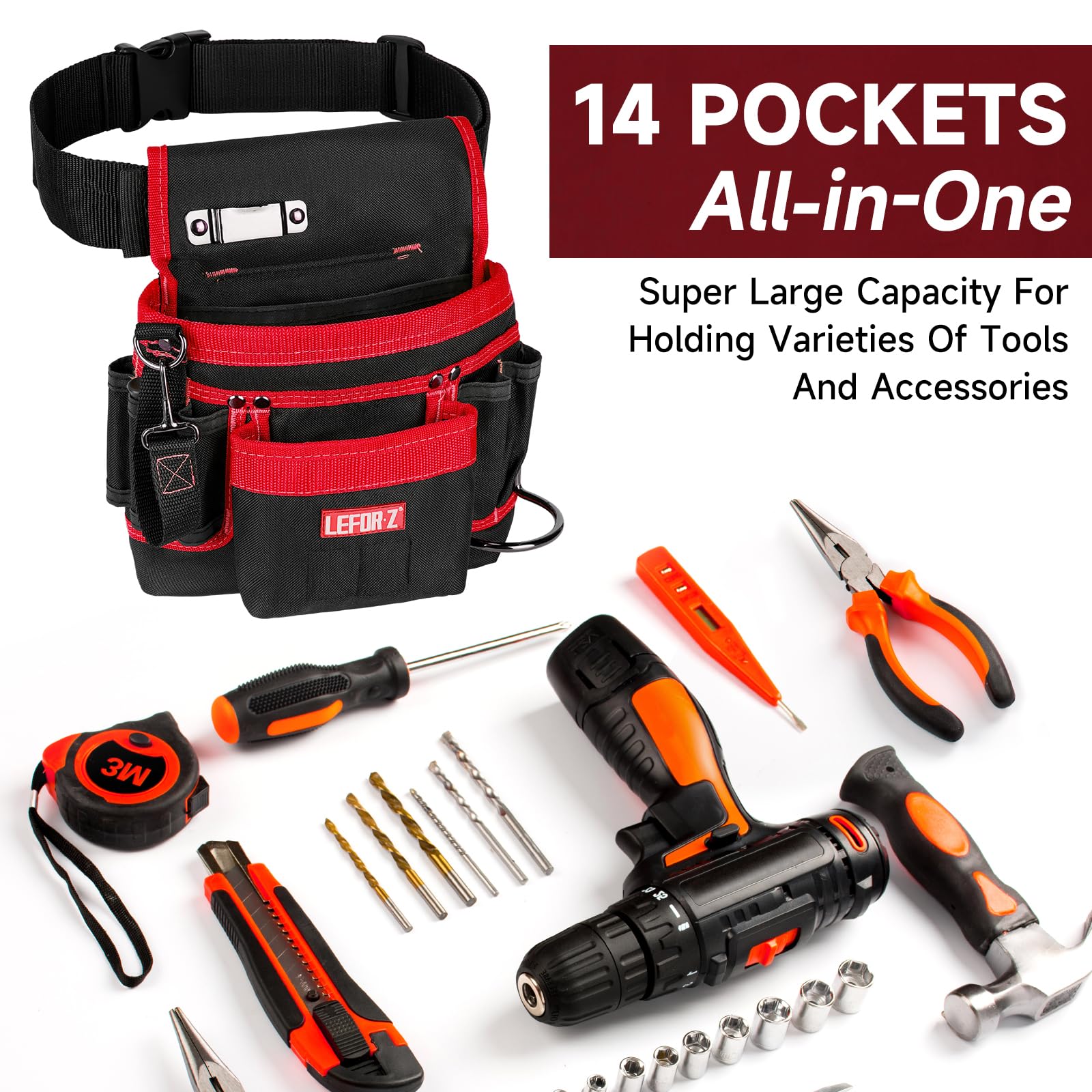 LEFOR·Z durable construction belt designed for rugged work environments.