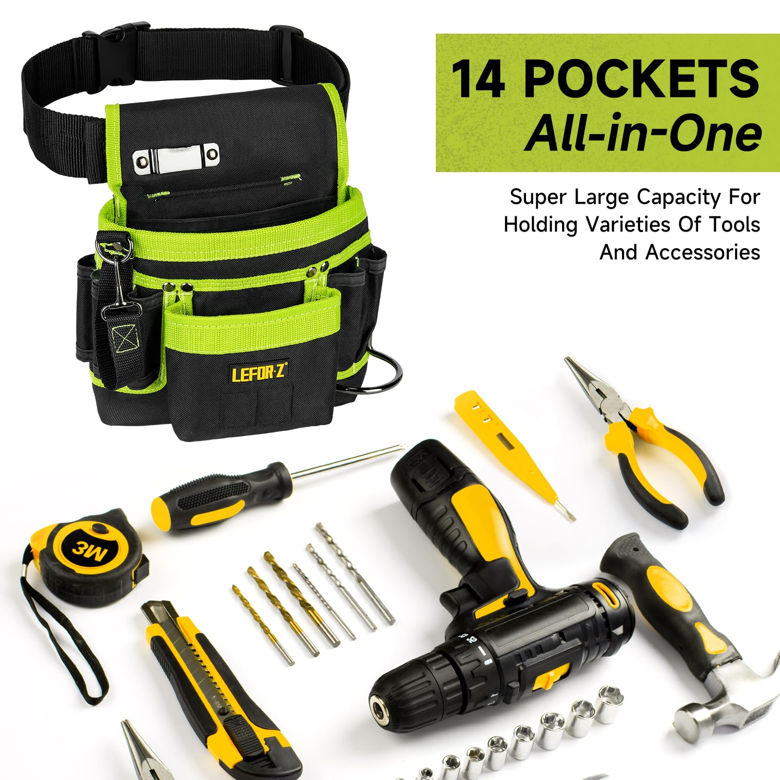 Durable tear-resistant nylon belt from LEFOR·Z for job sites