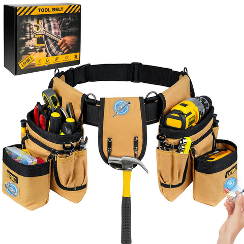 LEFOR·Z magnetic tool belt with secure pocket close-up