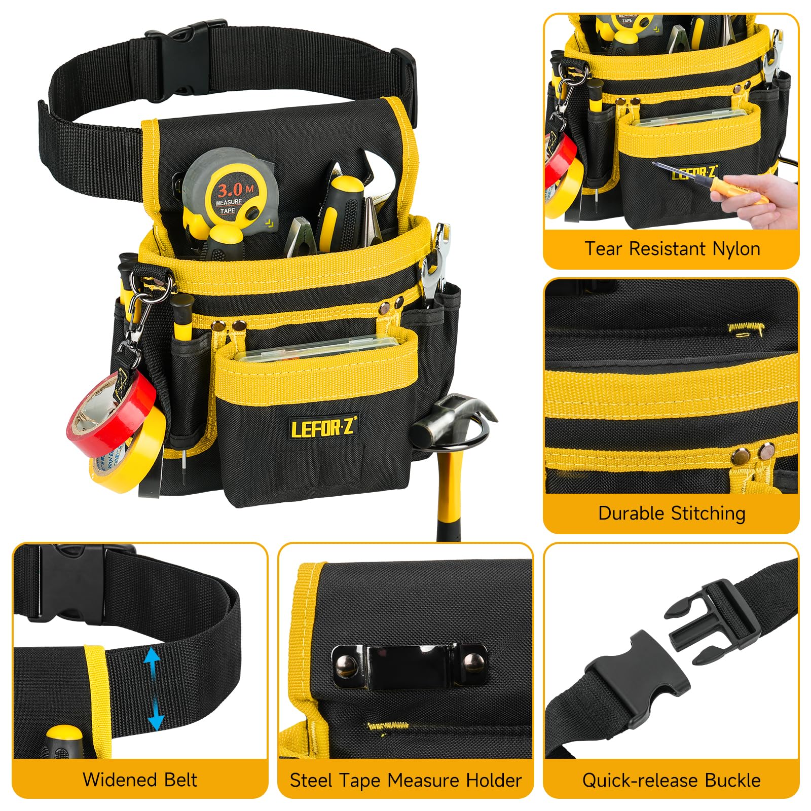 LEFOR·Z tape clip helps quick measurements and access