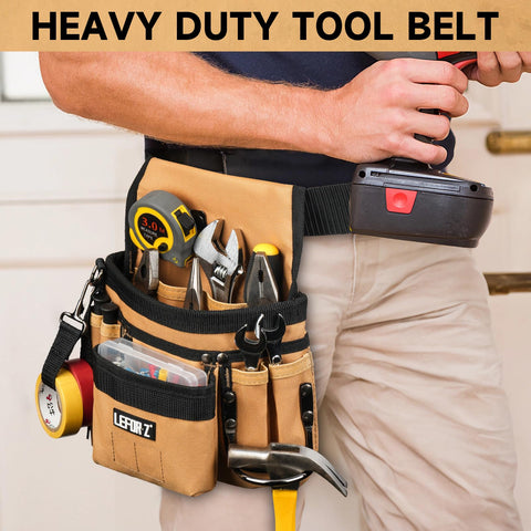 LEFOR·Z tape measure clip supports quick access.