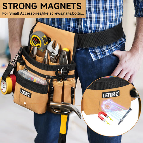 LEFOR·Z wide ergonomic belt reduces waist pressure.