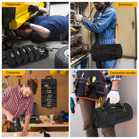 LEFOR·Z tool bag in use on truck or workshop.