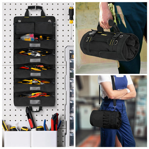 LEFOR·Z bag with removable pouches for small parts.
