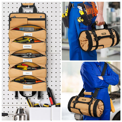LEFOR·Z toolbag removable pouches keep small parts portable and tidy.