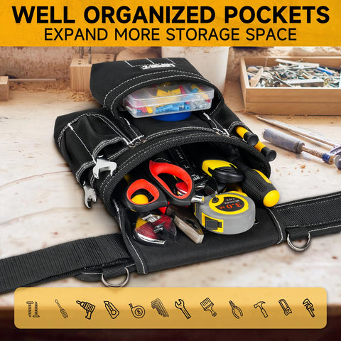 LEFOR·Z tear-resistant fabric belt demonstrates rugged durability for construction work