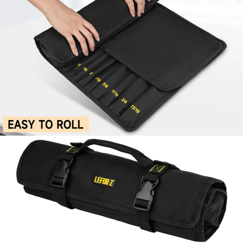 LEFOR·Z wrench roll is a portable carry system ideal for mechanics and DIYers.