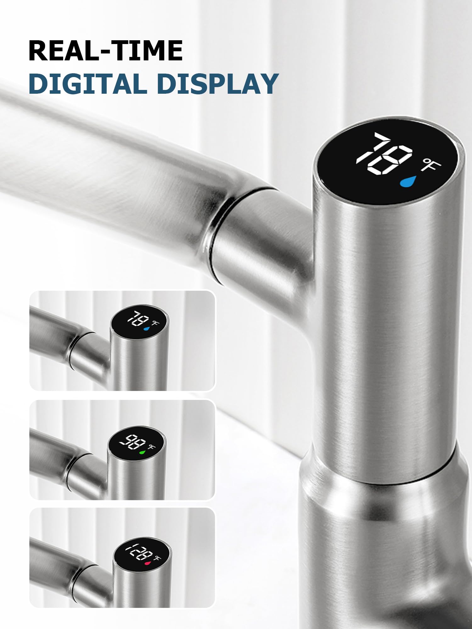 Lefton BF2204-0 boost button increases flow for quick filling.