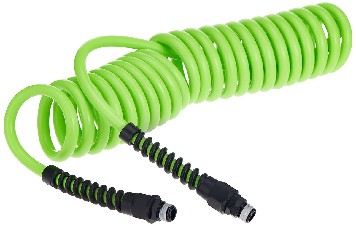 Legacy Flexzilla LP1415AFZ hose, coiled for easy on-site setup.