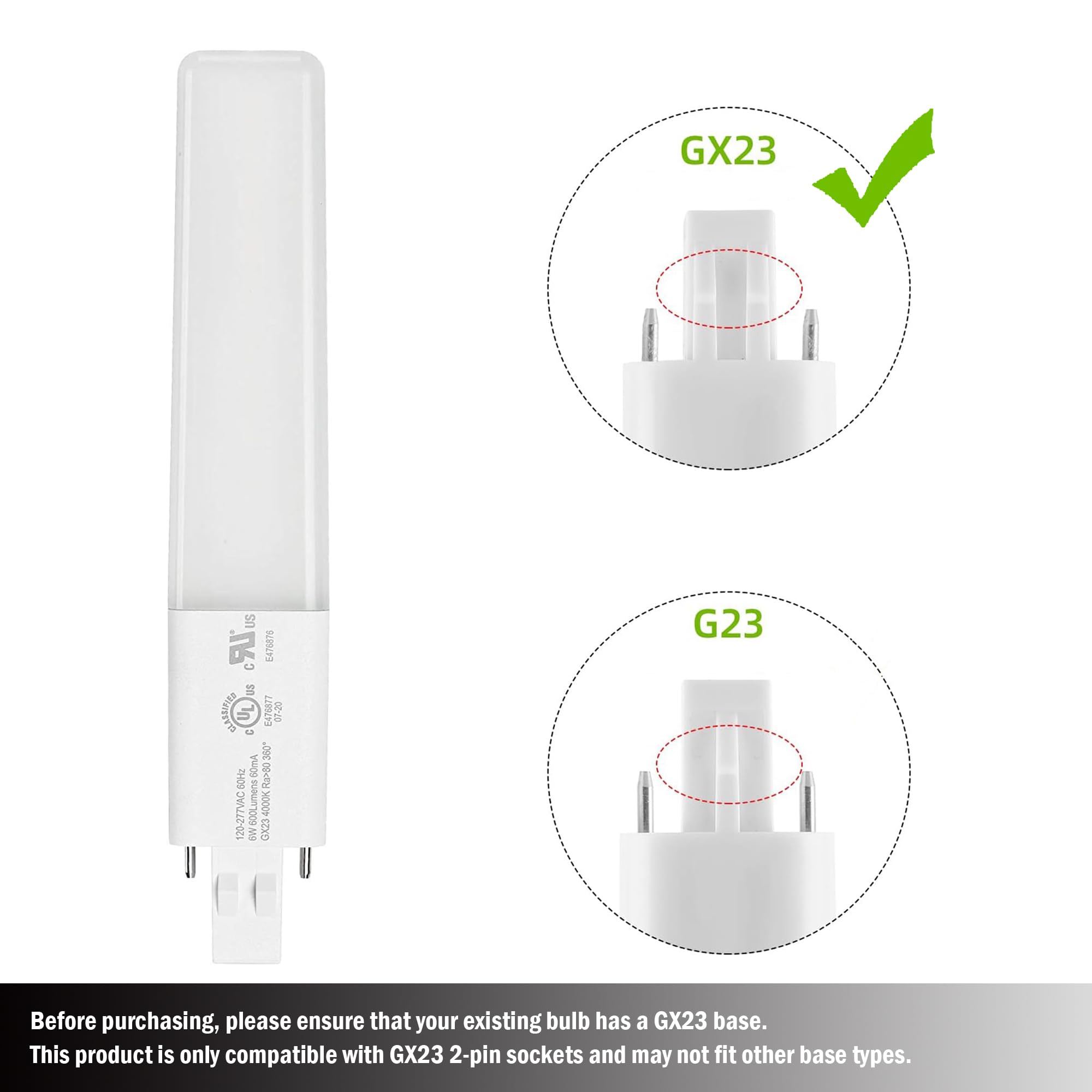 Legental base LED bulbs 120-277V compatibility for homes and businesses