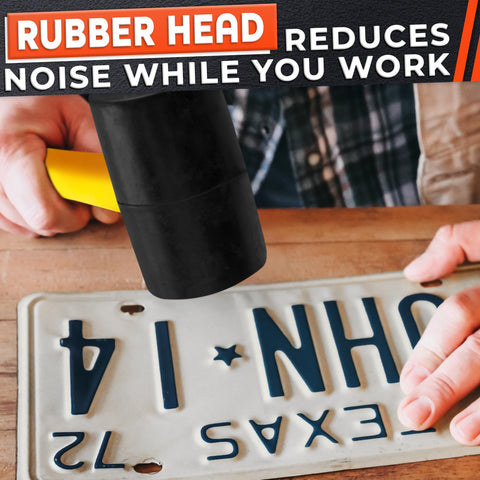 LEGLO gift-ready mallet with sturdy handle for toolbox ready use.