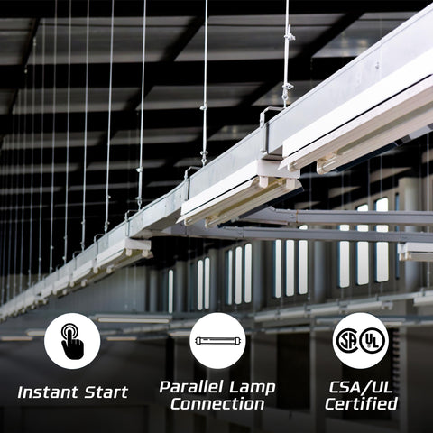 Legolight easy-install T8 ballast with robust construction and stable performance.