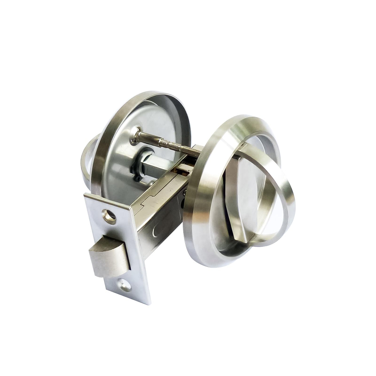LEICHI 304 stainless door knob set overview for modern pocket doors and interior use.