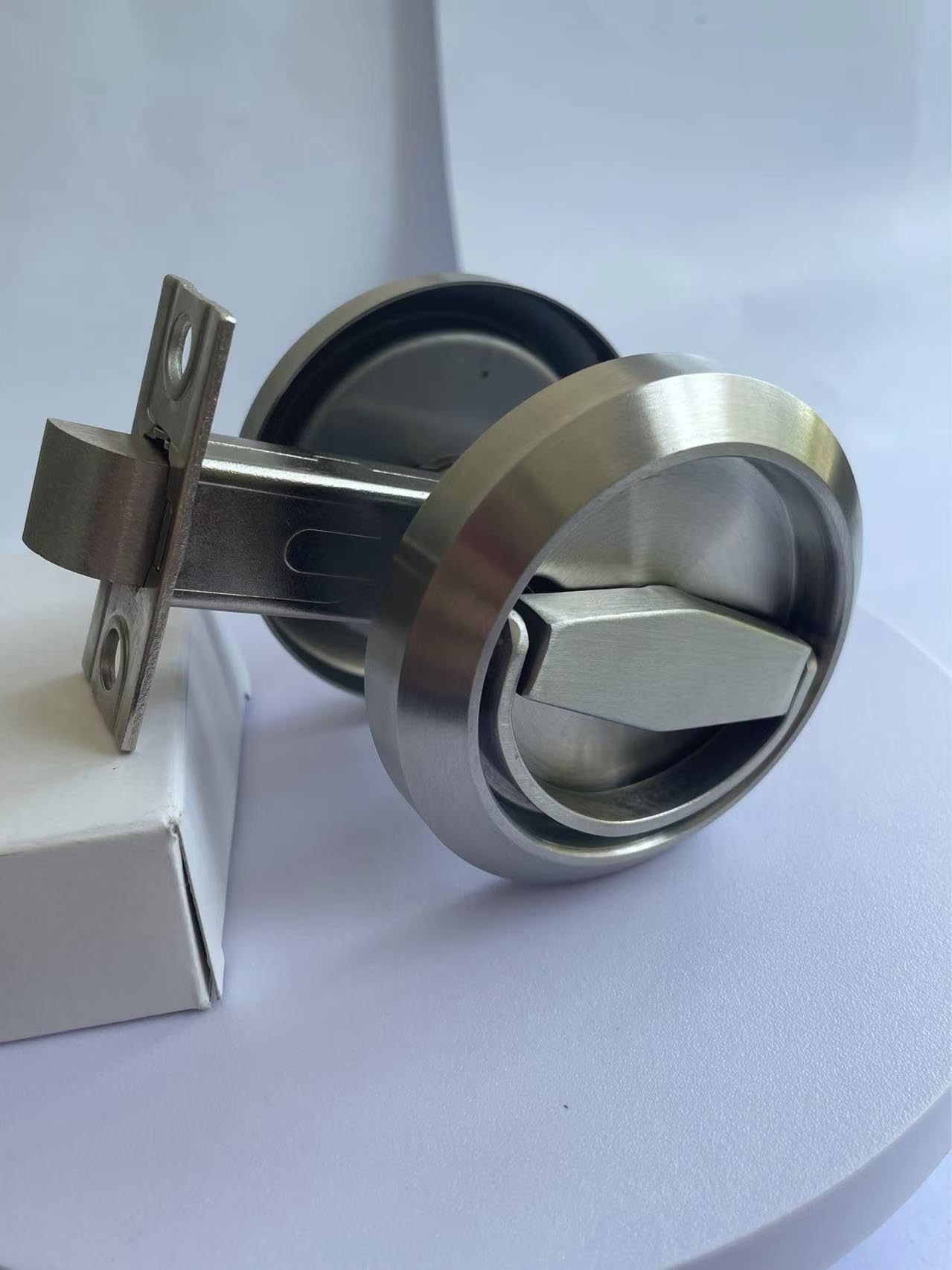 Privacy sliding door lock setup suited for bedrooms and hallways.
