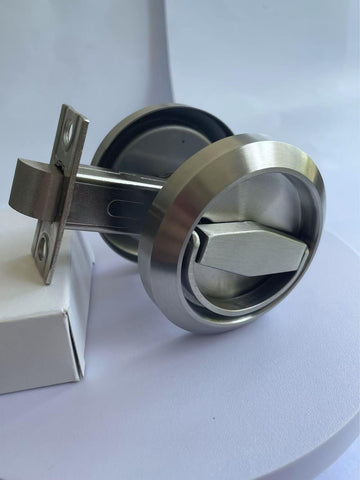 Privacy sliding door lock setup suited for bedrooms and hallways.