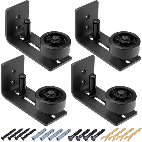 LEIFIDE barn door guide bottom roller for smooth floor operation