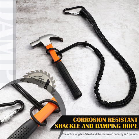 LEIFIDE safety lanyard is versatile for construction and carpentry tasks.