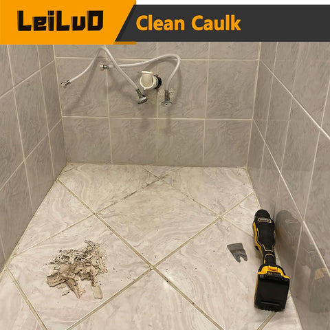 LEILUO caulk removal demo for kitchens and bathrooms