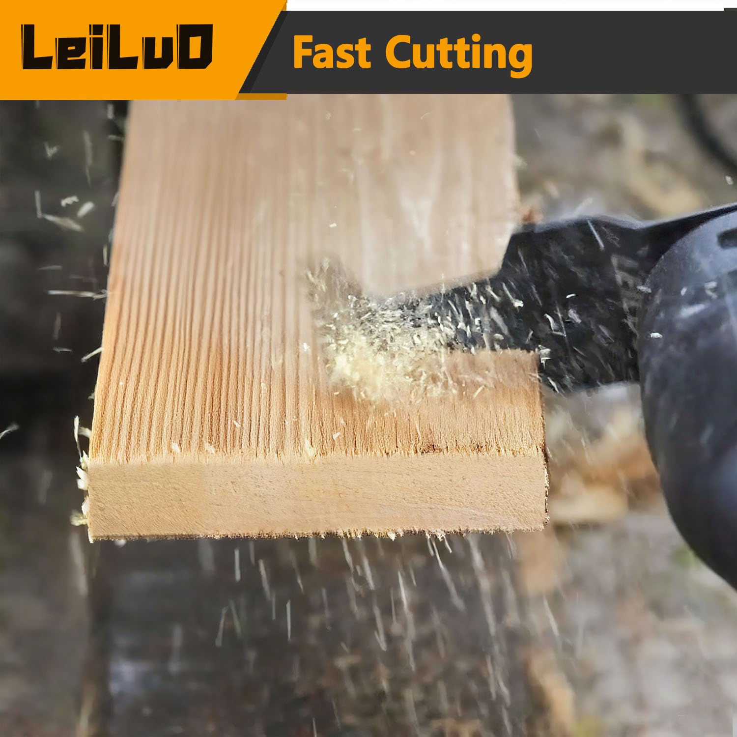 LEILUO quick-release universal interface fits DeWalt, Makita, Dremel, Milwaukee, and Ryobi.