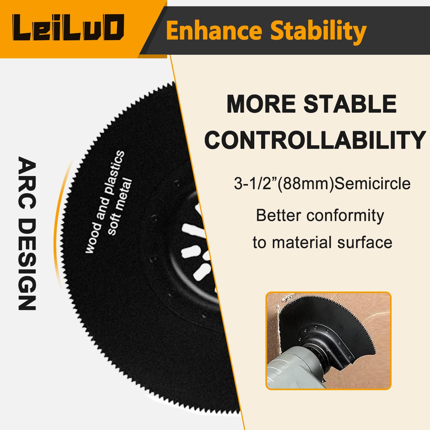 LEILUO scraper blades for residue removal on surfaces
