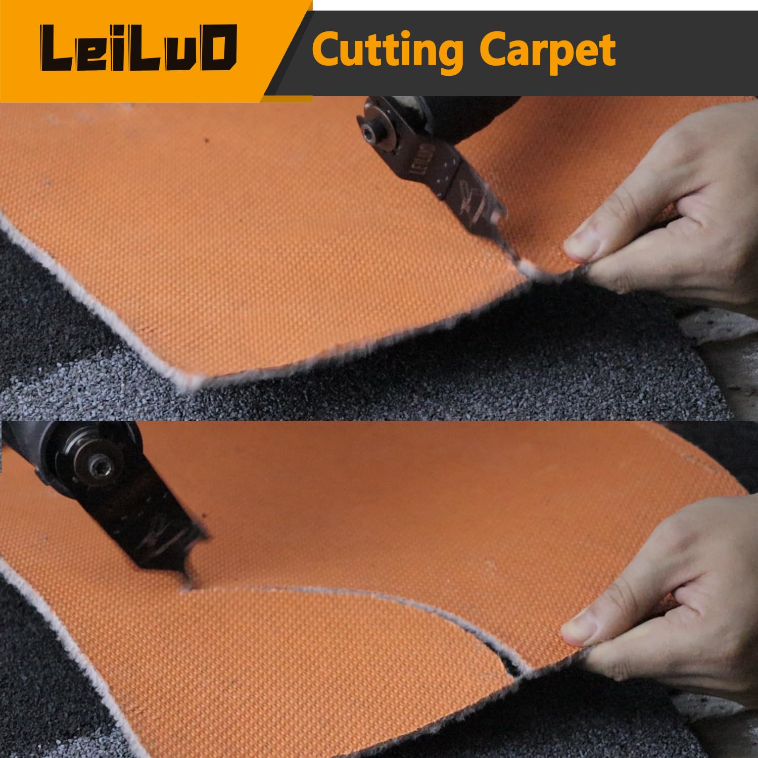 LEILUO storage bag included keeps blades organized.