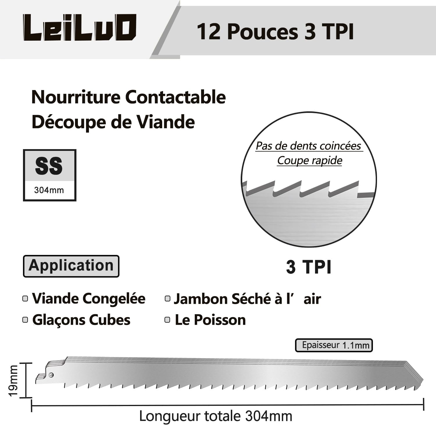 LEILUO storage case keeps blades organized and portable.