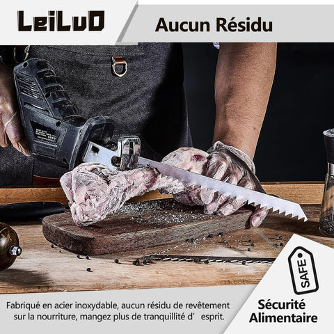 LEILUO universal 1/2-inch shank compatibility fits most sawzalls.