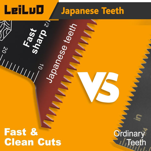 LEILUO universal interface design fits most quick-change tools for versatility