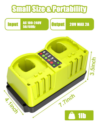 Leisuda enables Ryobi ONE+ compatible battery compatibility for flexible use.