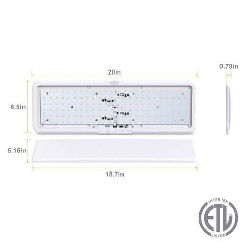 Leisure LED dimmable touch switch RV light enhances ambiance with four brightness levels.