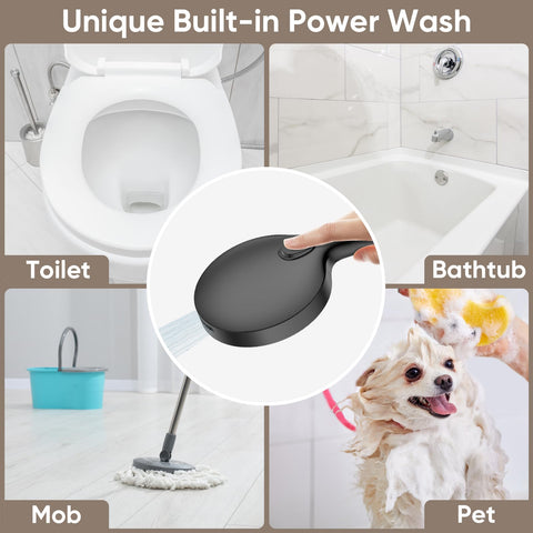 LEIVI three-modes showerhead offers customizable rinse options.