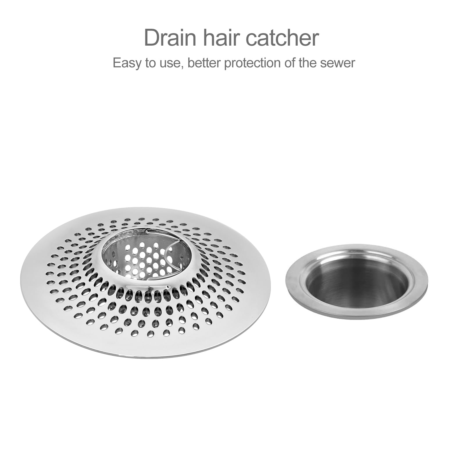 LEKEYE Basket handle design enables easy installation and quick cleaning