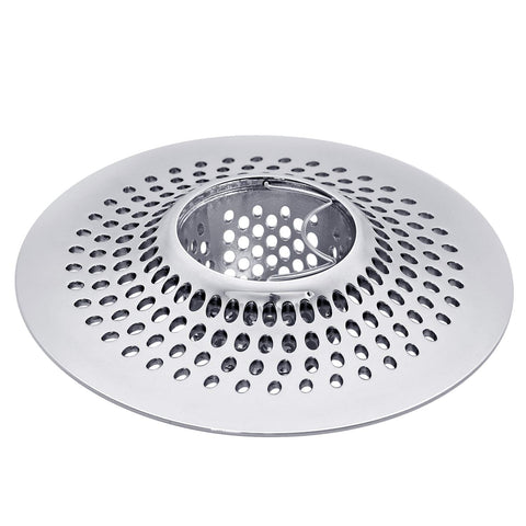 LEKEYE drain hair catcher detachable basket captures hair while draining smoothly