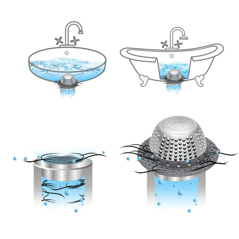 LEKEYE stylish bathroom accessory adds modern flair while protecting plumbing.