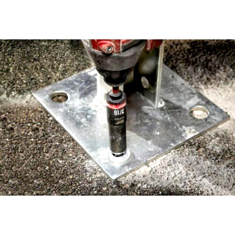 LEKSTAR 1/4 inch adapter set in a compact kit, ready for on-site tasks.