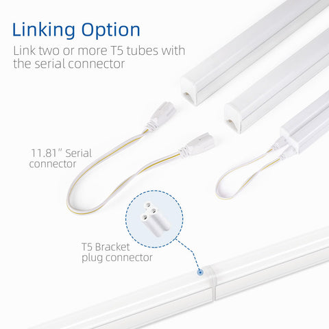 LELEJU 500lm 1ft LED shop light brightens counters and workstations.