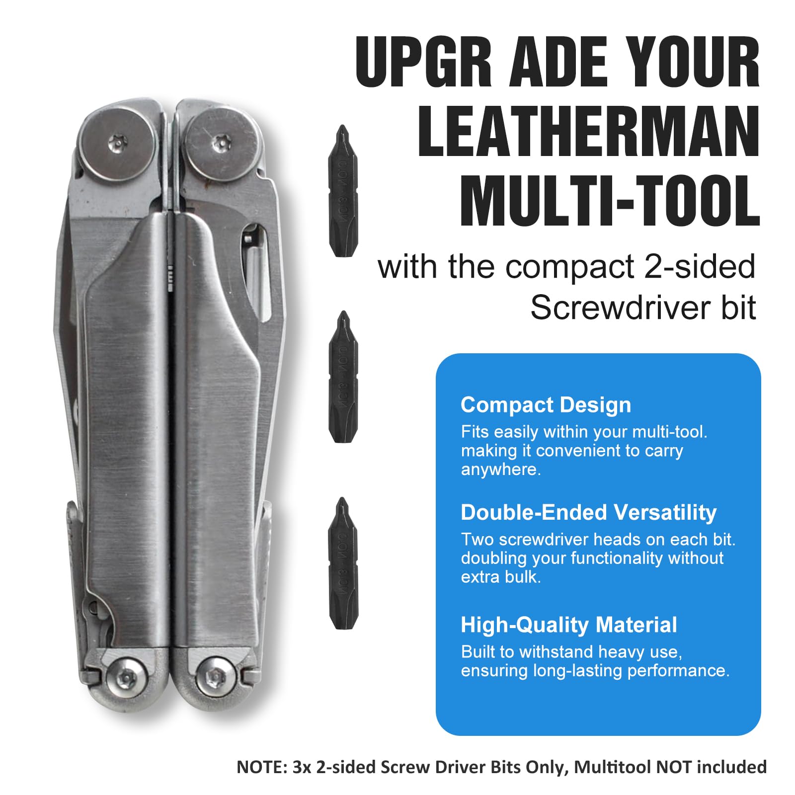 Lemasa Bit Kit Leatherman compatibility for on-the-go repairs.