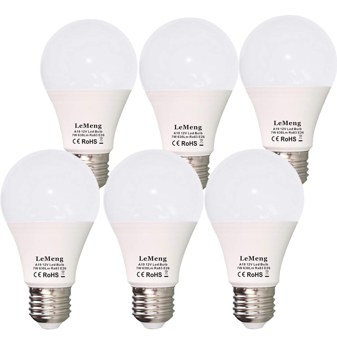 Lemeng 12V LED bulb 7W 630lm for efficient off-grid lighting